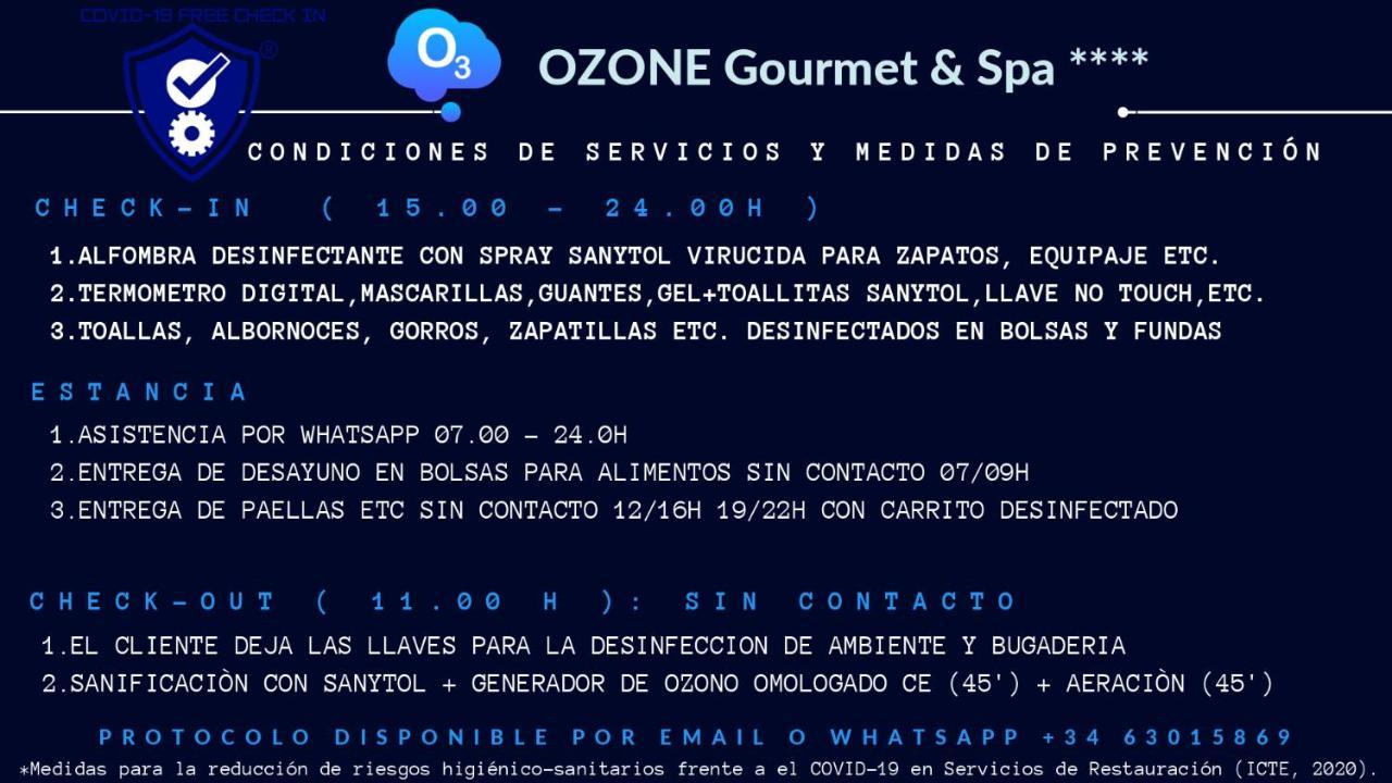 Ozone Gourmet & Spa - Bed & Breakfast Palamós Exterior foto