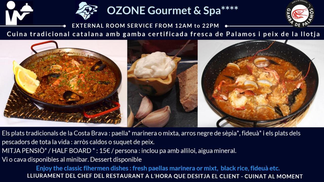 Ozone Gourmet & Spa - Bed & Breakfast Palamós Exterior foto