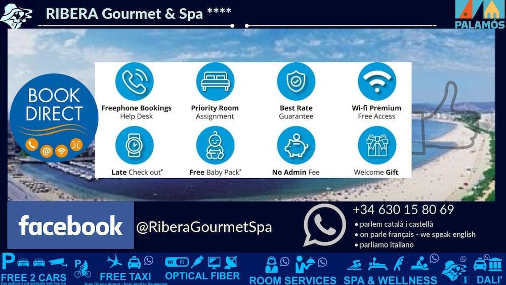 Ozone Gourmet & Spa - Bed & Breakfast Palamós Exterior foto
